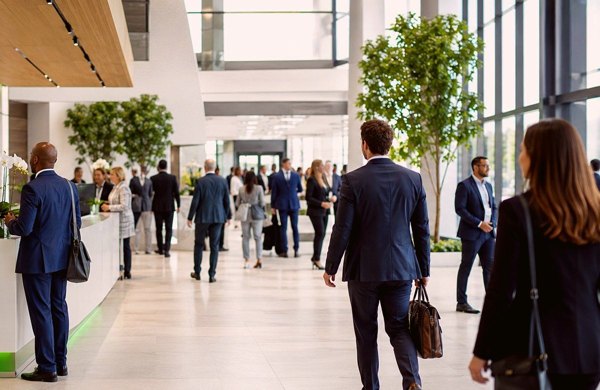 Business event briefing