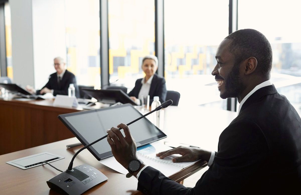 Technology meeting room